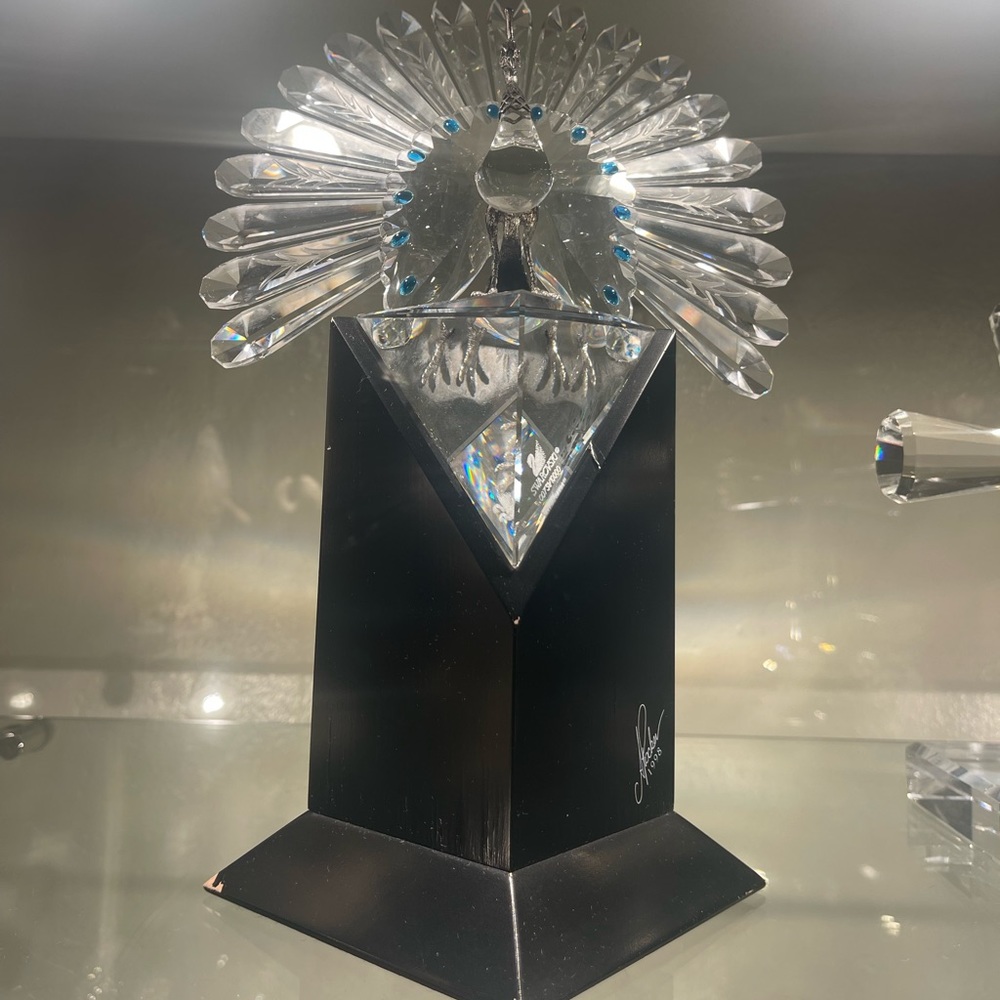 Vintage Swarovski Limited Edition Peacock